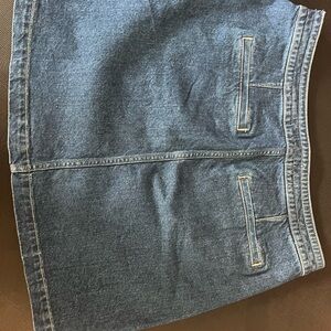 LOFT Classic Blue Denim Skirt